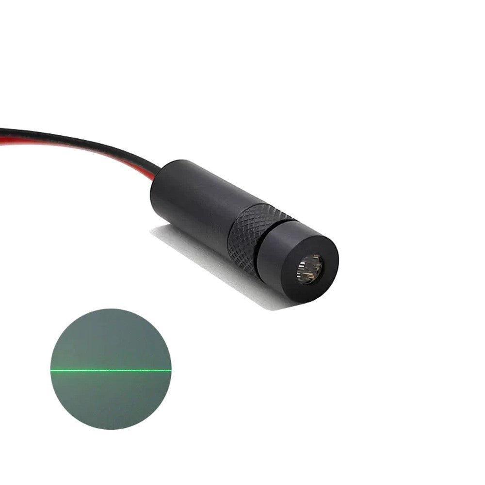 Φ8×30mm 520nm Green Line Laser Module 1mW/5mW/10mW Industrial Positioning Marking