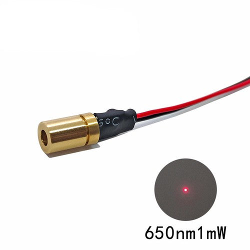 φ6mm*10mm Dot Laser Positioning Light 650nm Red Laser Module