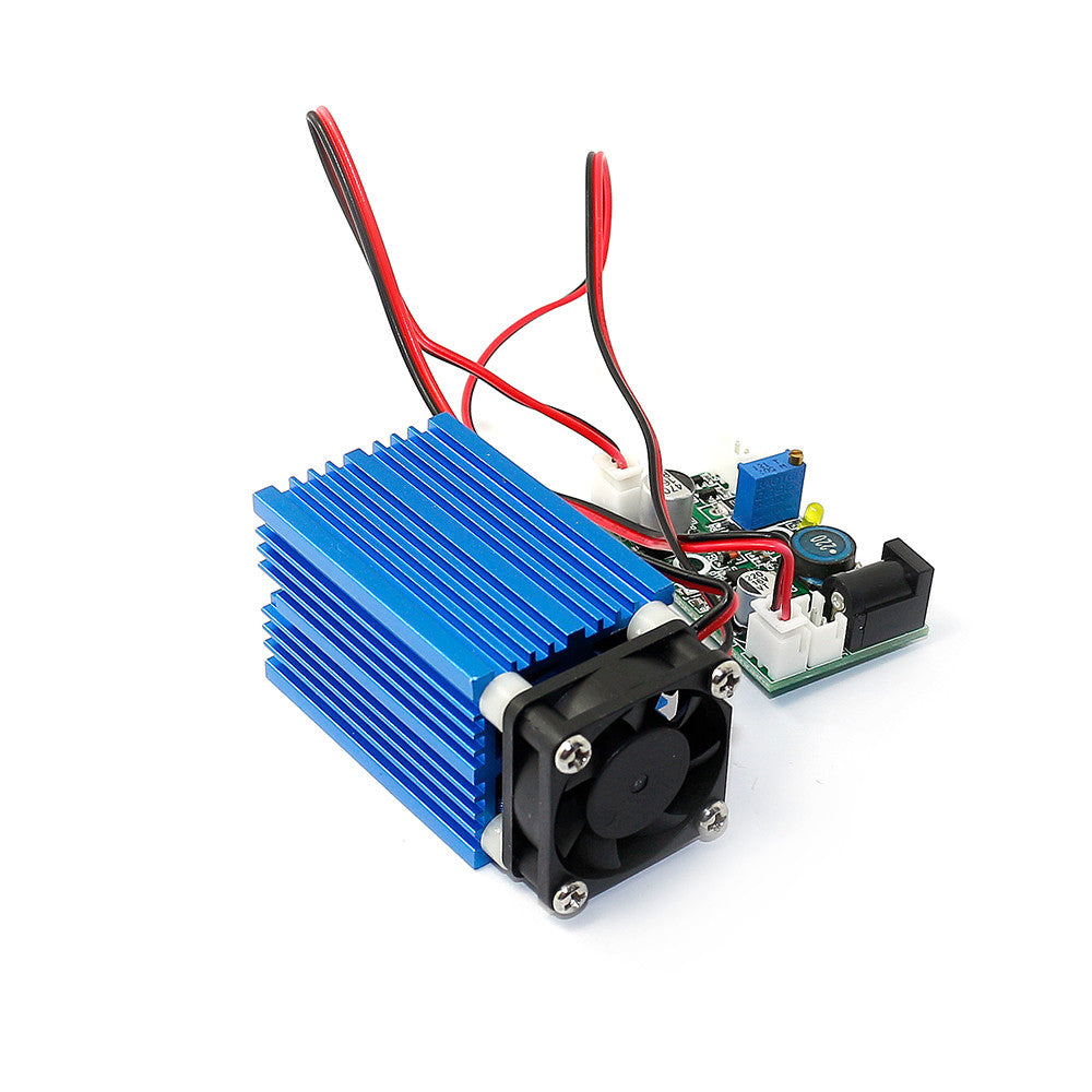 445nm Engraving Machine Blue Laser Module 450nm 12V 2.3W with Adapter
