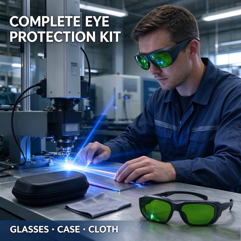 Laser Safety Glasses | 450/650/808/980nm OD6+ OD7+ for Red & Diode Laser, Laser Dentistry