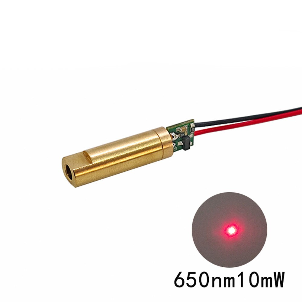 Φ6X21mm 635nm 1mW 5mW 10mW Red Light Laser Module Emitter Dot Positioning Light