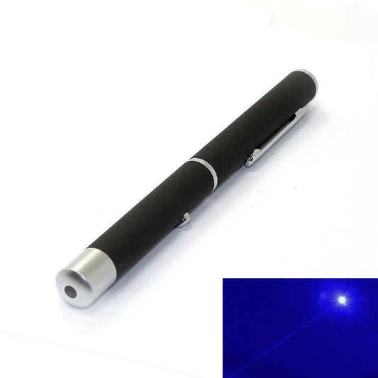 445nm–450nm Blue Laser Pointer Pen (<5mW) – Aluminum Alloy Portable Laser Pointer