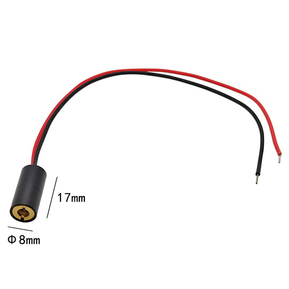 8X17mm 780nm 5mW 10mW Adjustable Infrared Invisible Light Laser Radium Spotlight