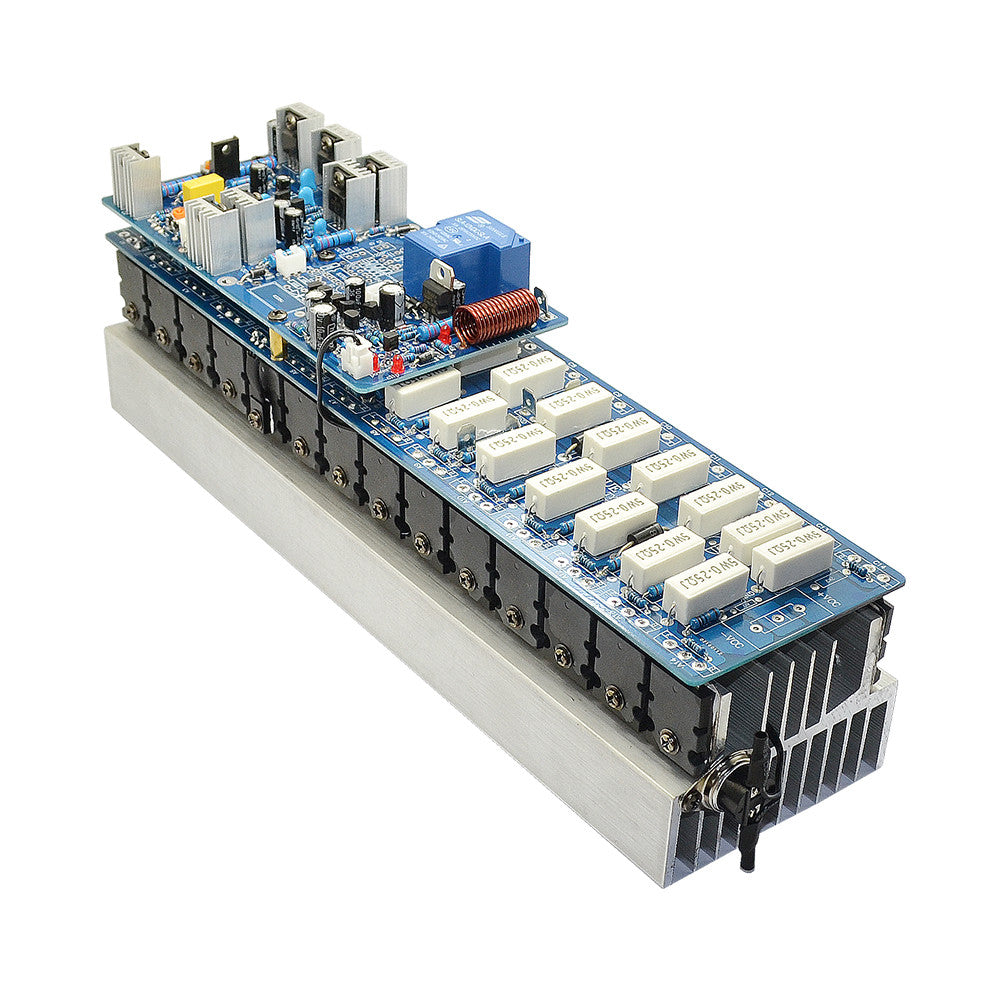 Hifi 1500W Powerful Final Mono Amplifier Board + TTC5200 TTA1943 Tube Heatsink