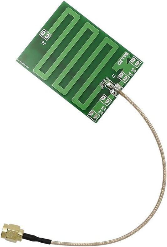 Antenna Q-BAIHE 5 dBi PCB UHF RFID 865-868 MHz, 5 cm x 5 cm con connettore SMA
