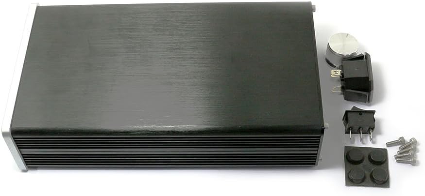 Full Aluminum WA110 Amplifier Chassis, AMP Enclosure Box 116×50×208mm
