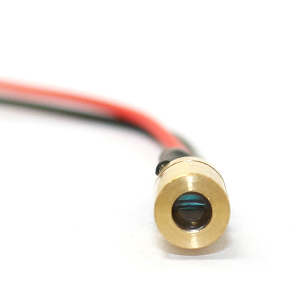 5x Mini Dot Infrared Laser Diode Module 780nm 3mw with Built-in Driver 6x10mm