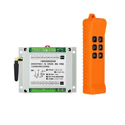 Remote Controller Switch 6 Channel Remote Suit Transmitter And Receiver Control