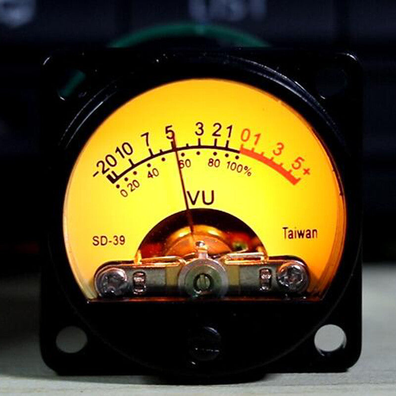 VU Level Meter SD-39 Car CD Power Amplifier Meter With Backlight And Drive Board