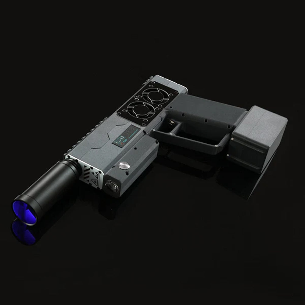 130W Handheld Fixed‑Point Laser Igniter, for Teaching, R&D and DIY Science Experiments with Complete Accessories