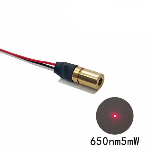 φ6mm*10mm Dot Laser Positioning Light 650nm Red Laser Module