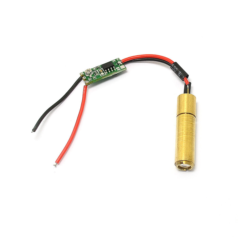 532nm 5-10mW Green Dot Laser Module 8mm OD Laser Diode Module DIY High Quility