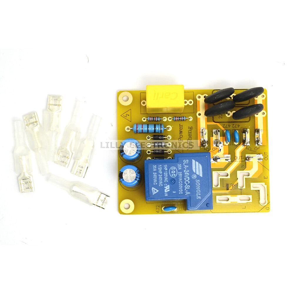 Soft-Start Protective Anti-Collision Board 30A 220v for HiFi Stereo Amplifier
