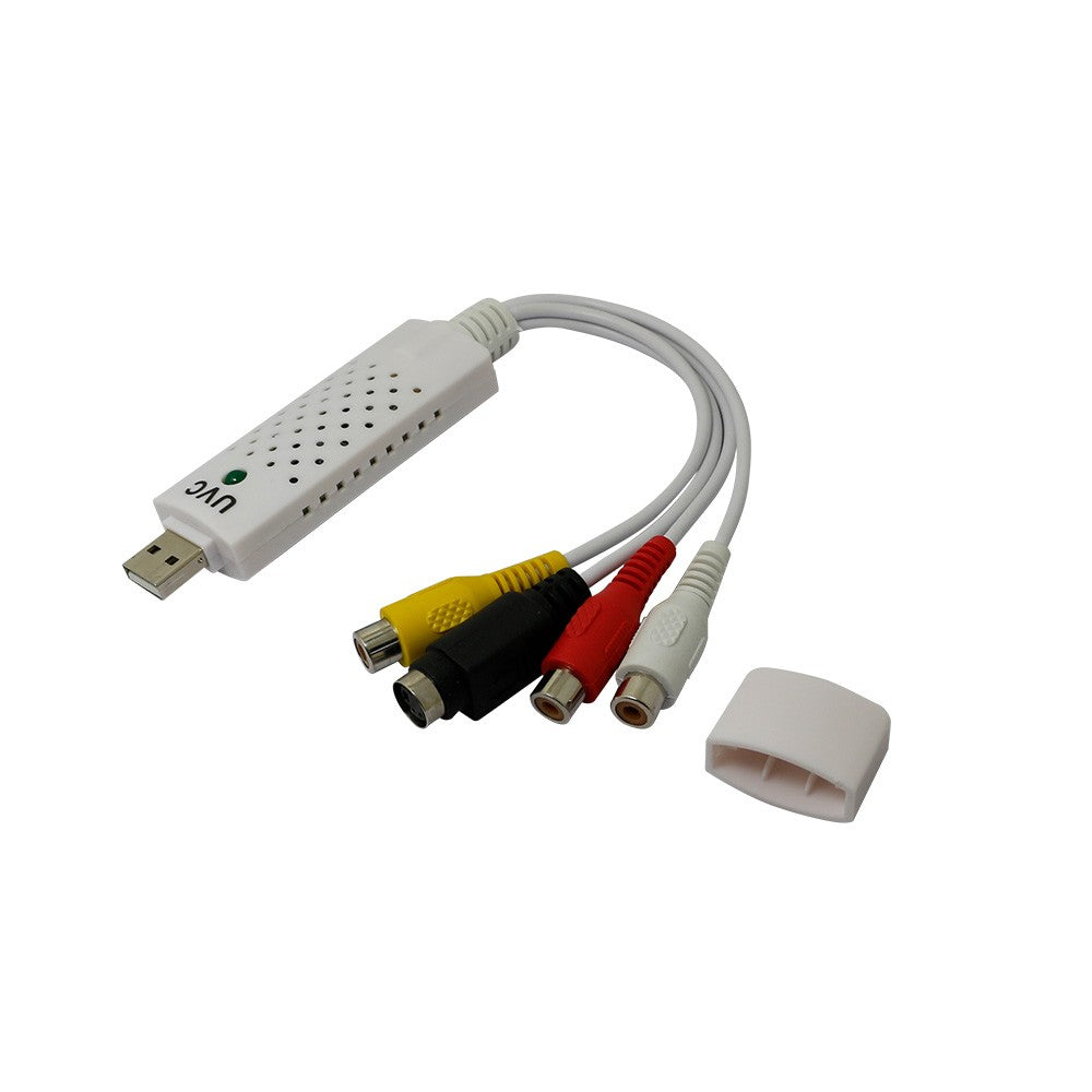 Driver-free USB 2.0 Video Capture Card One Channel Capturecard Support WIN10