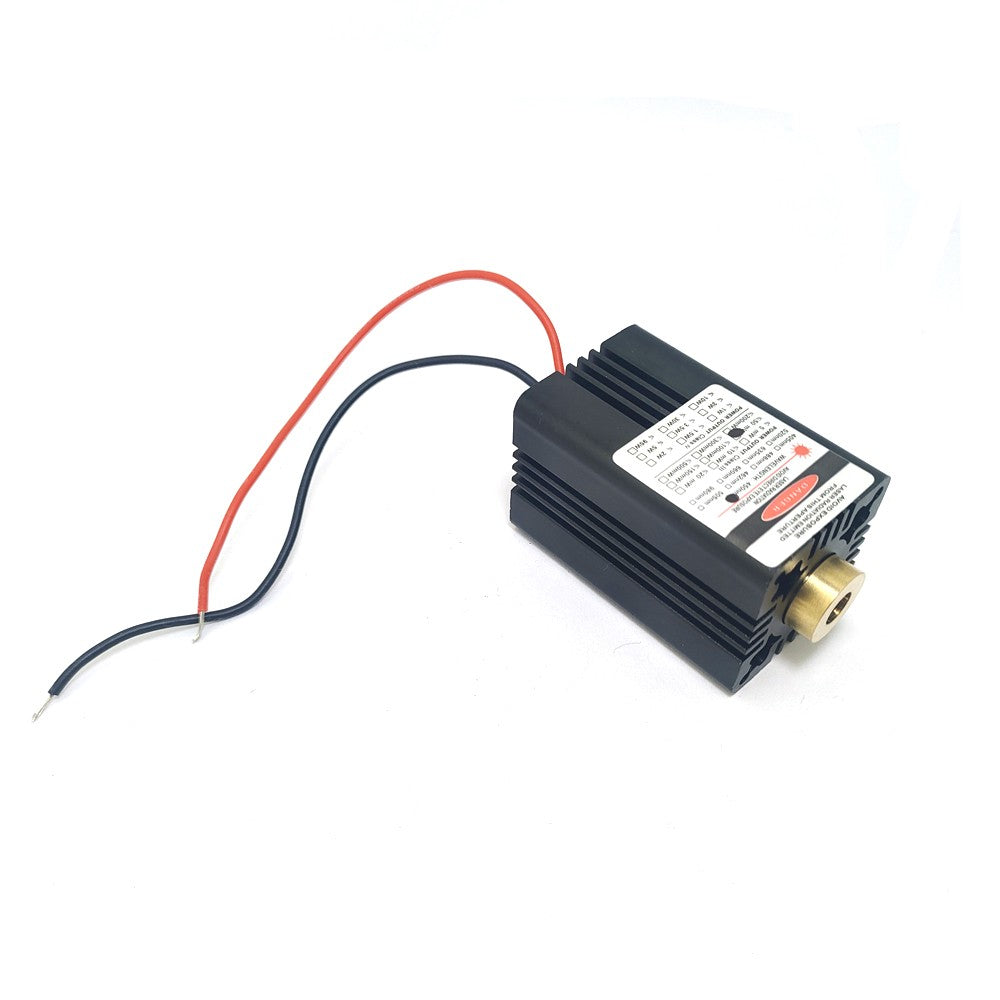 650nm 660nm 200mw Red Laser Dot Module with Heatsink Focusable Adjustable