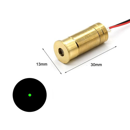 532nm 45mW 3V Dot Line Starlight Cross Grid Pattern 3D Green Light Laser Module