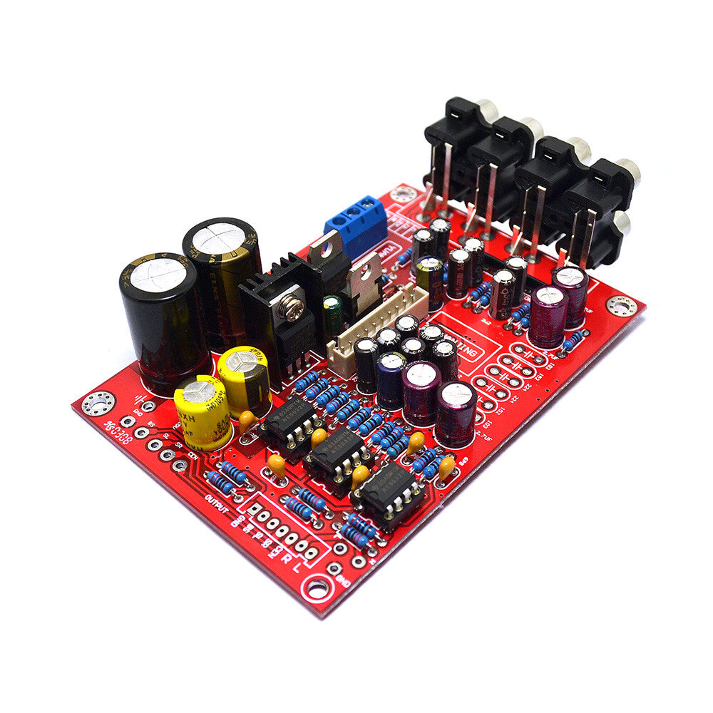 5.1 M62446 Pre-Amp /Amplifier Board + Volume Remote Control Controller 6-channel