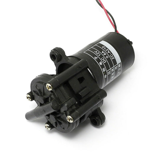12V Mini Plastic Gear Pump Self-Sucking Water Pump 0-100℃ ZC-A210