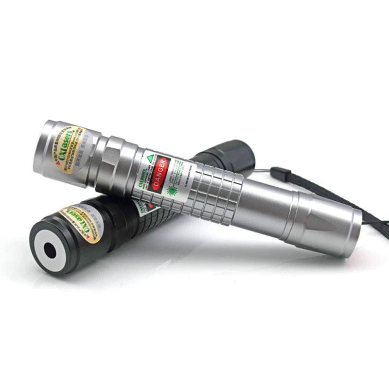 520nm 150mW Focusable Green Laser Pointer | Waterproof Industrial Green Laser