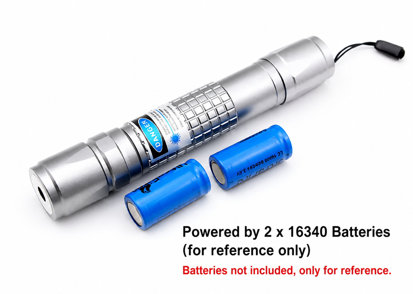 520nm 150mW Focusable Green Laser Pointer | Waterproof Industrial Green Laser