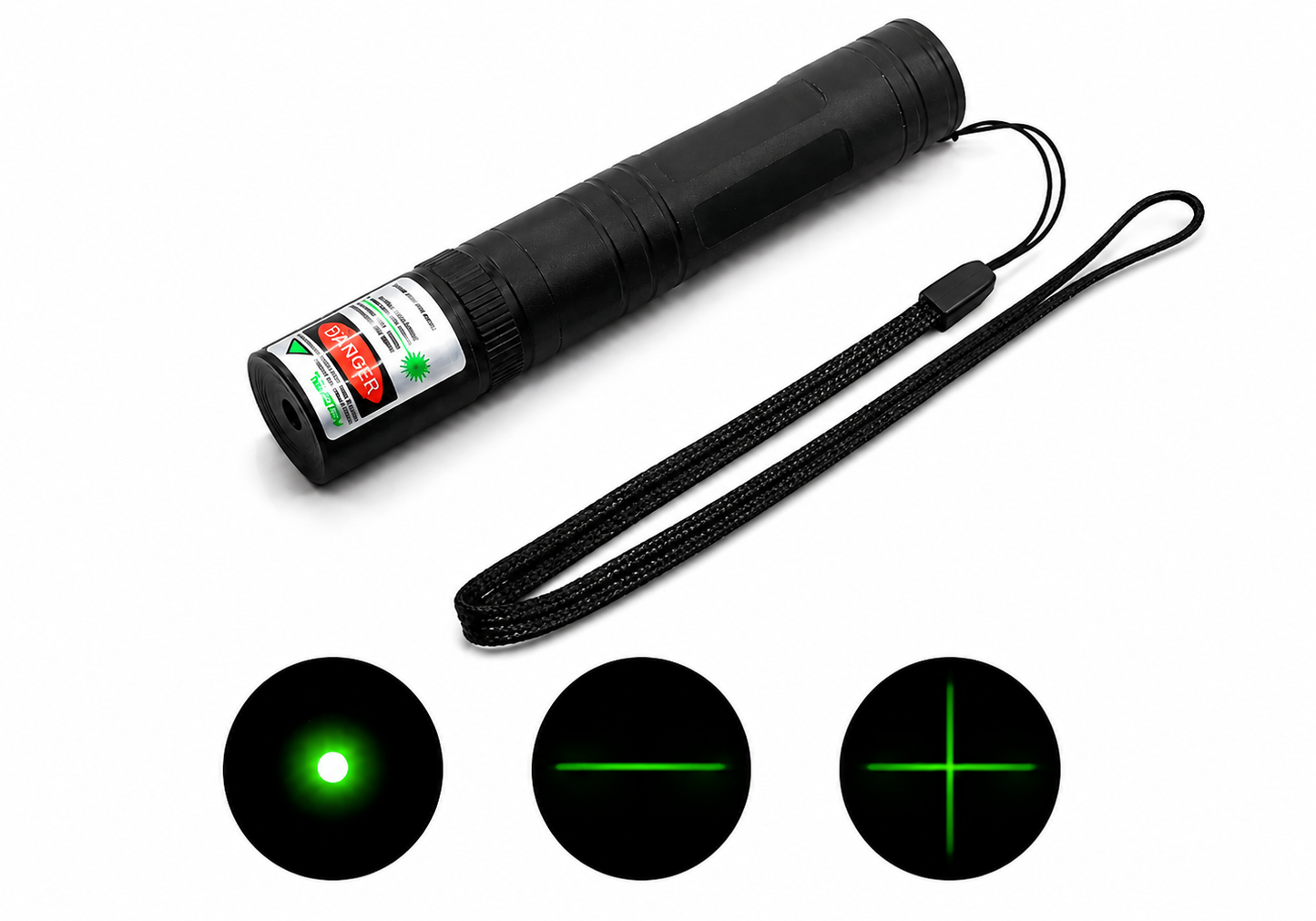 520nm Green Line & Cross Laser Pointer | Rechargeable Alignment & Positioning Tool