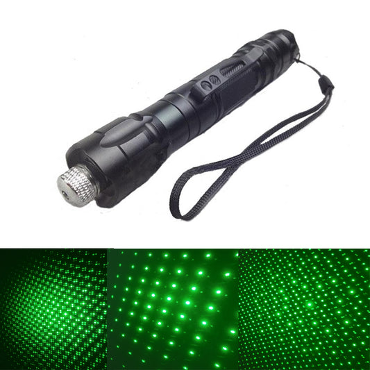 High Quality Green Laser Flashlight 532nm Green Light Star Pen Adjustable Focus
