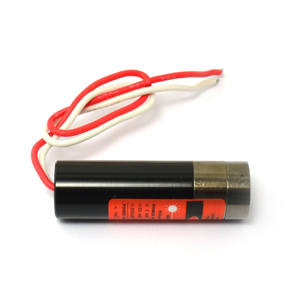 650nm 660nm 5mW Red Laser Line Diode Module Industrial/Lab 13x42mm 3-5VDC DIY