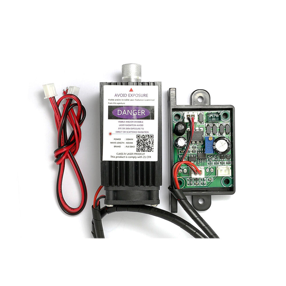 450nm 1W 12V High Power Focusing Blue Laser Module Laser Engraving Accessories