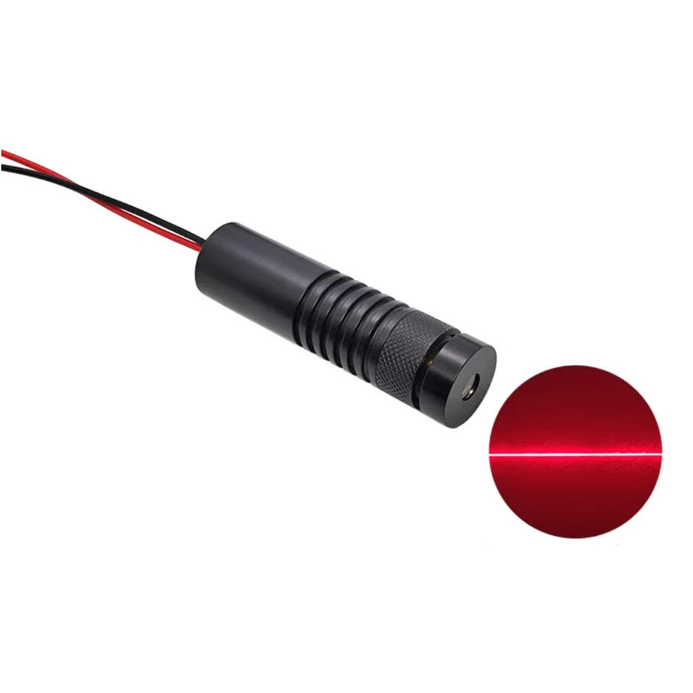 Red 650nm 10mw/20mw/30mw/50mw/80mw/100mw Line Laser Module 12V 24V 16*60mm