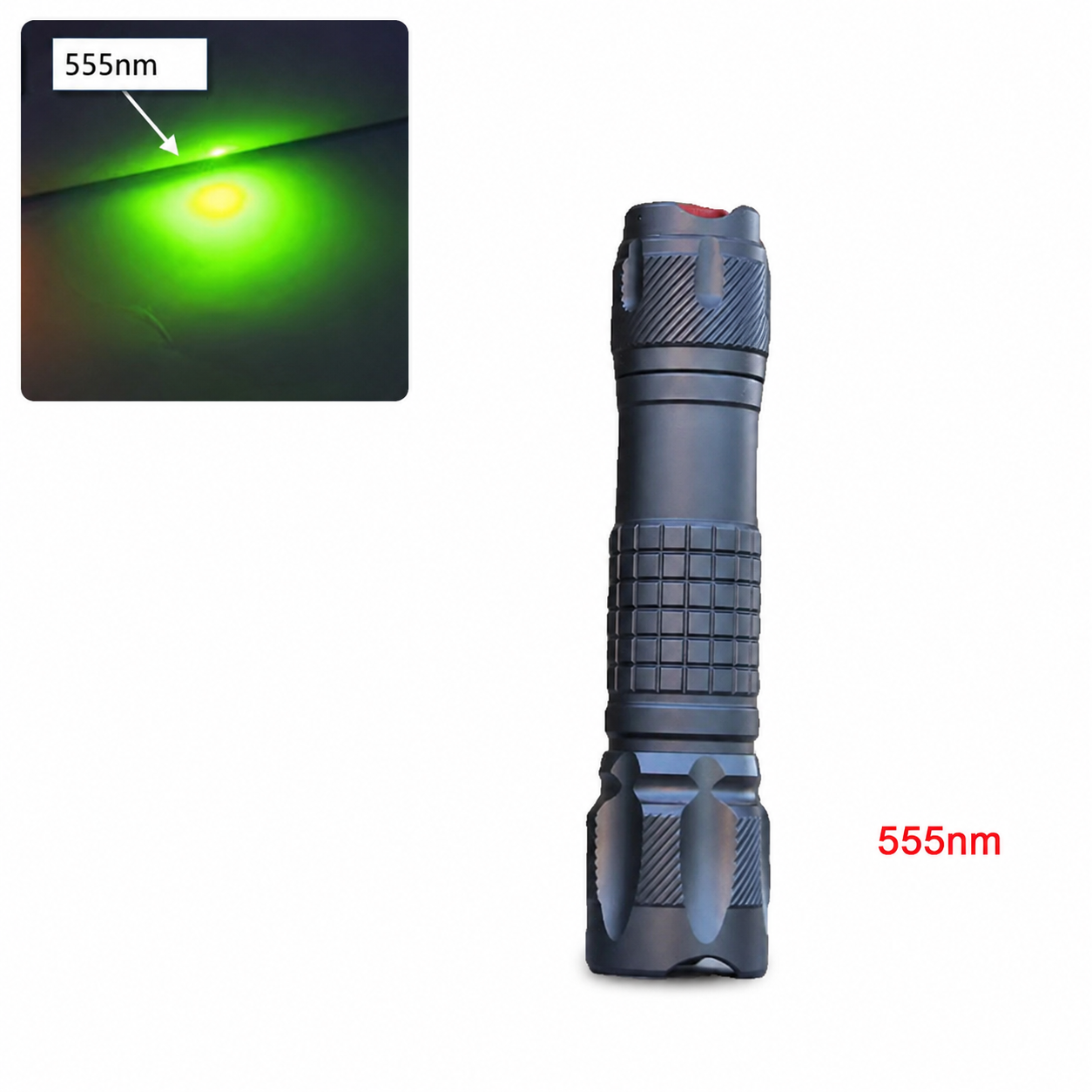 555nm Green Laser Pointer | Torch-Style Handheld Positioning & Alignment Tool