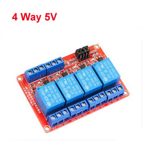 1/2/4/6/8 Relay 5V/12V/24V With Optocoupler Isolation Support High And Low Level