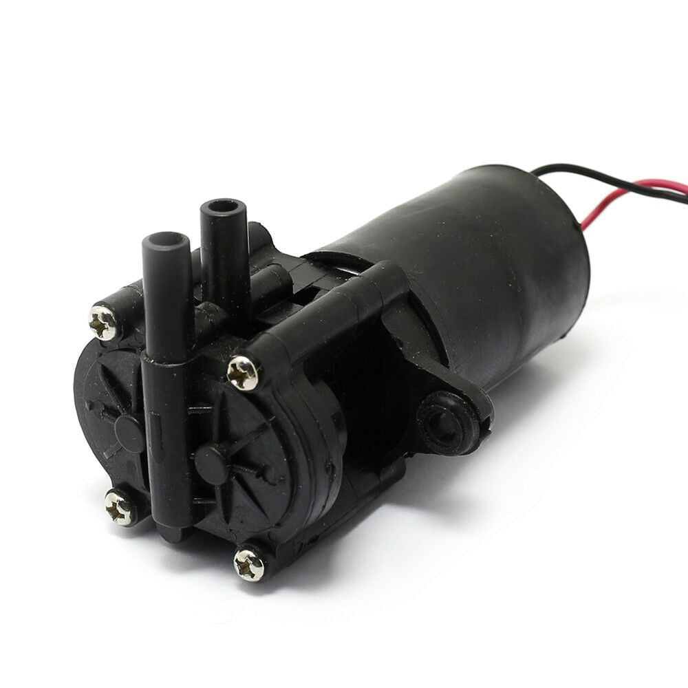 12V Mini Plastic Gear Pump Self-Sucking Water Pump 0-100℃ ZC-A210