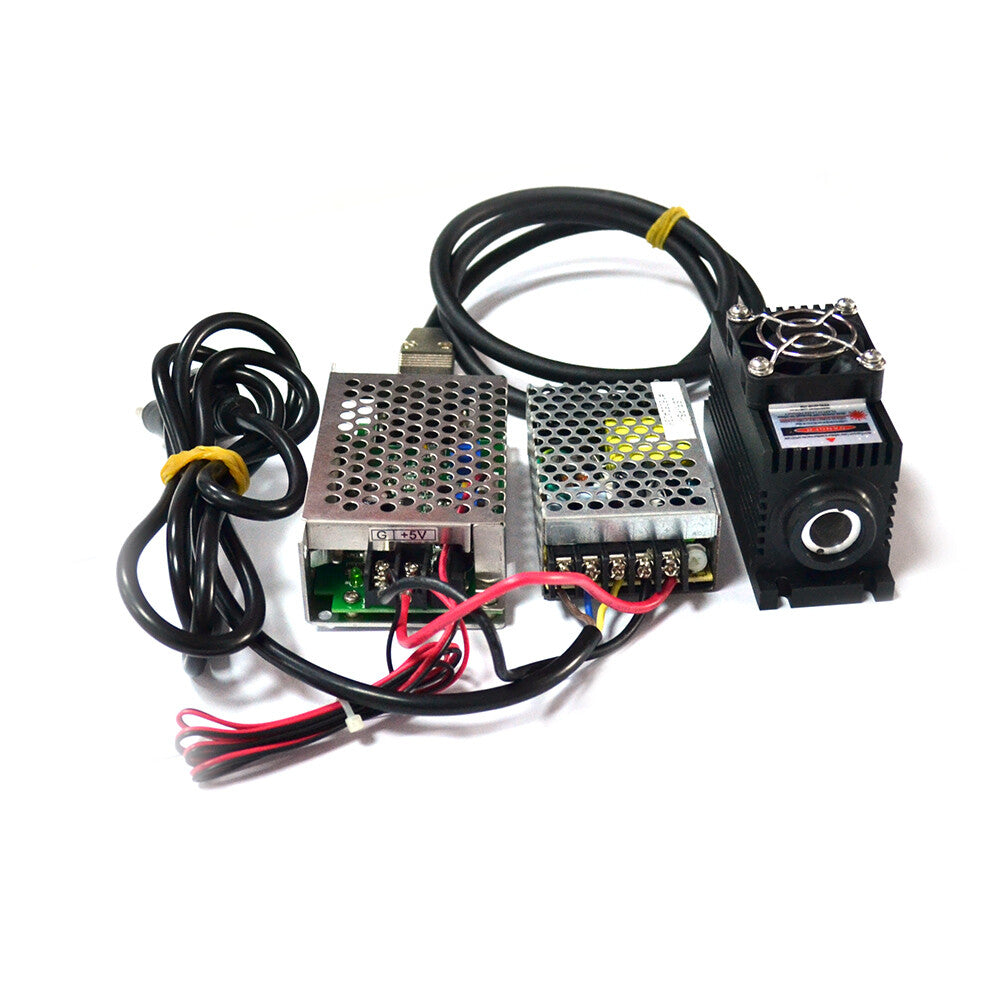 532nm 2000mw 2W Green Laser Dot Module +TTL/Analog + TEC Cooling Adjustable OEM