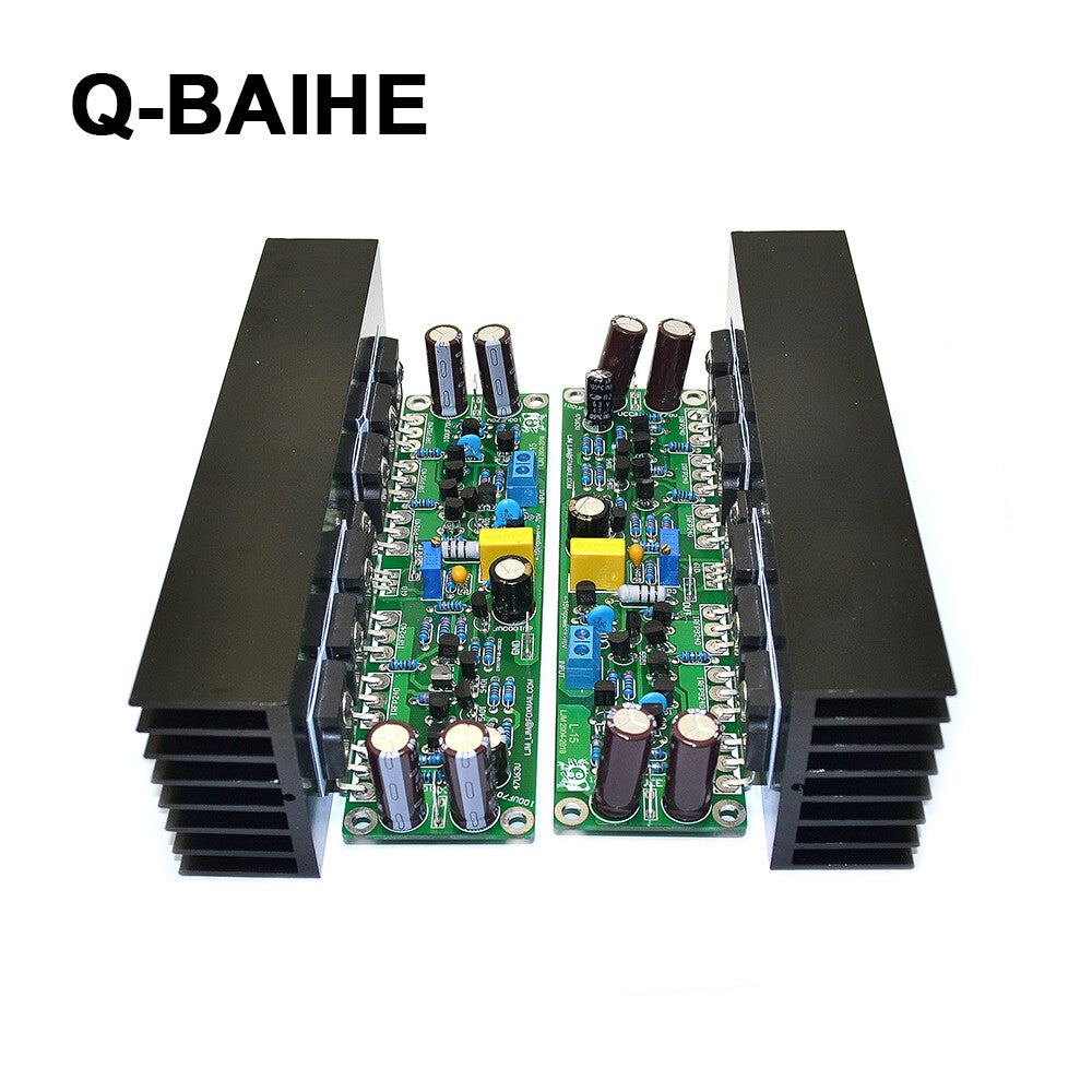 2PIECES Dual-Channel L15 FET Power Amplifier Board With Heatsink