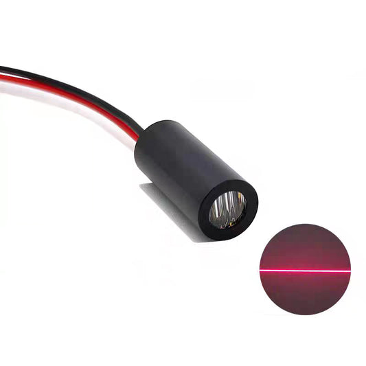 635nm 5mW Red Line Laser Module 90° Line Industrial Marking Laser Positioning Light