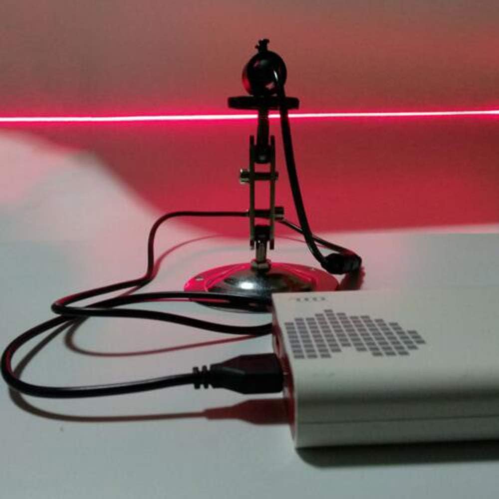 Class ⅢA 650nm 5mw USB Interface Red Light Line Laser Locator Industrial Infrared Extended Line Marking