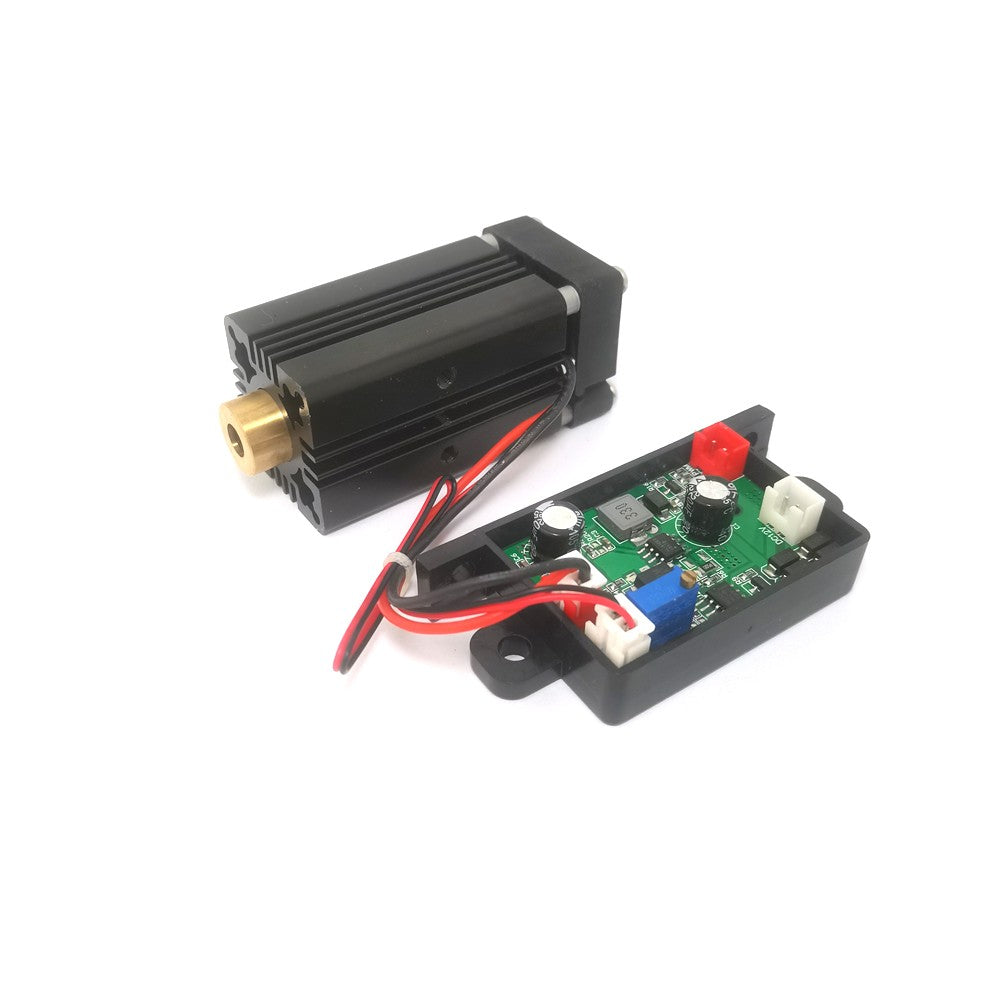 650nm 658nm Red Light Laser Module 200mW Stage Laser light 12V Air-cooled w/ TTL