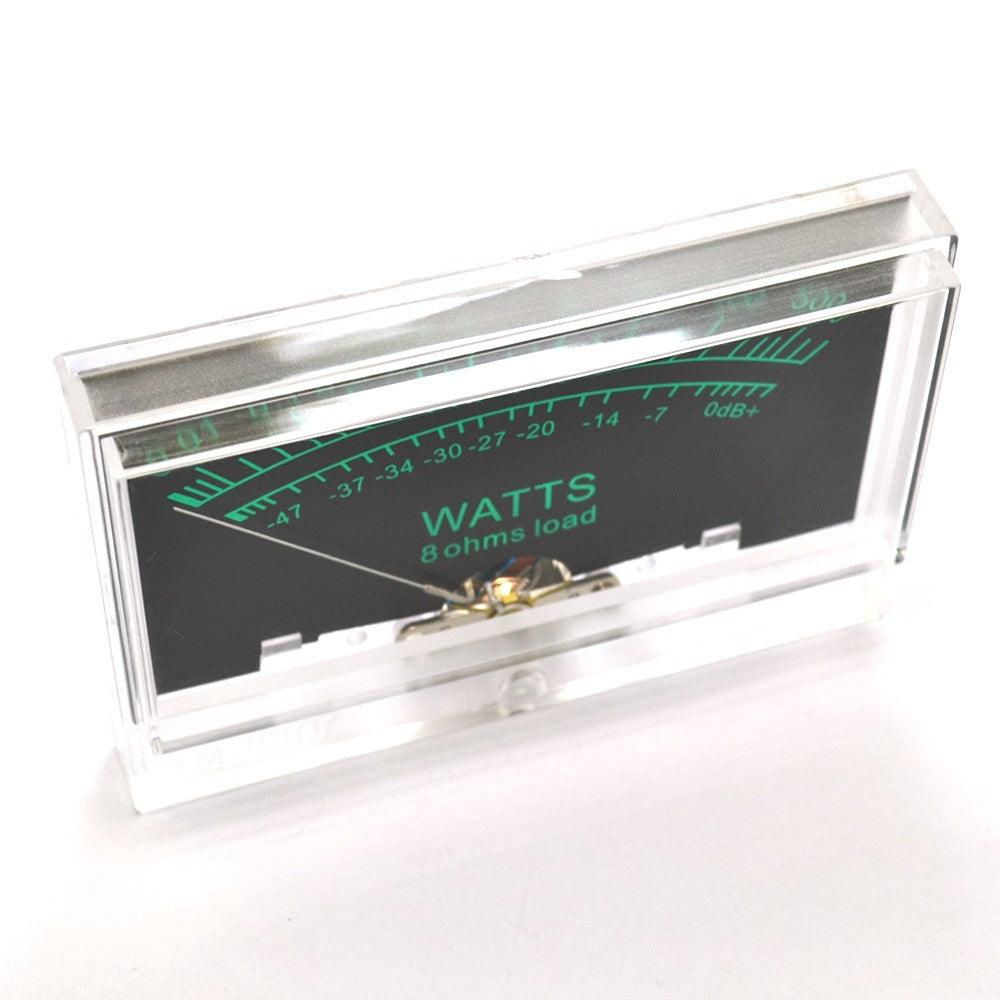 H-10050 Panel Meters Black And Green Background VU(DC 500uA) With Backlight