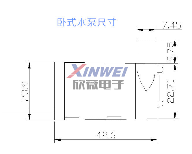 Micro Water Pump DC 3V Submersible For PC Cooling Garden Pool Water Circulation