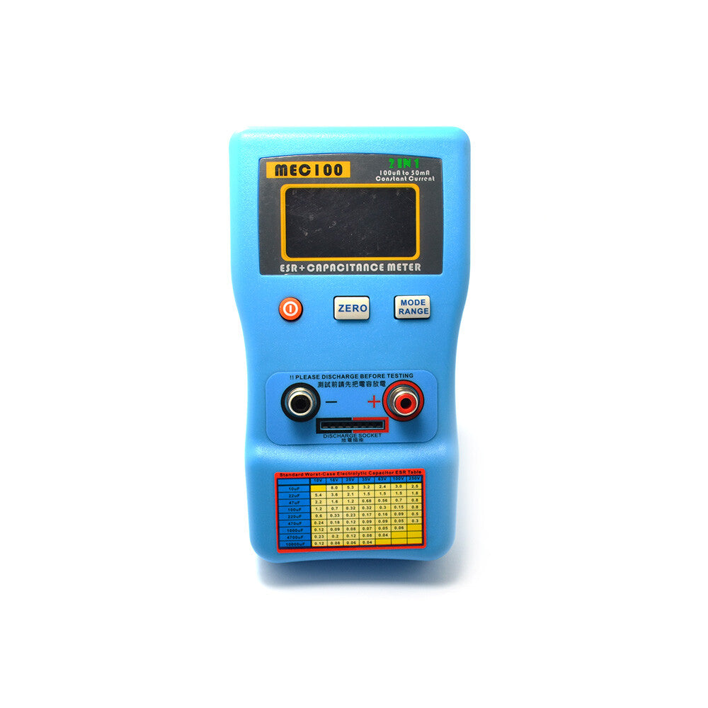High-precision Capacitance Analyzer Meter MEC-100 Digital Display Auto Rang ESR