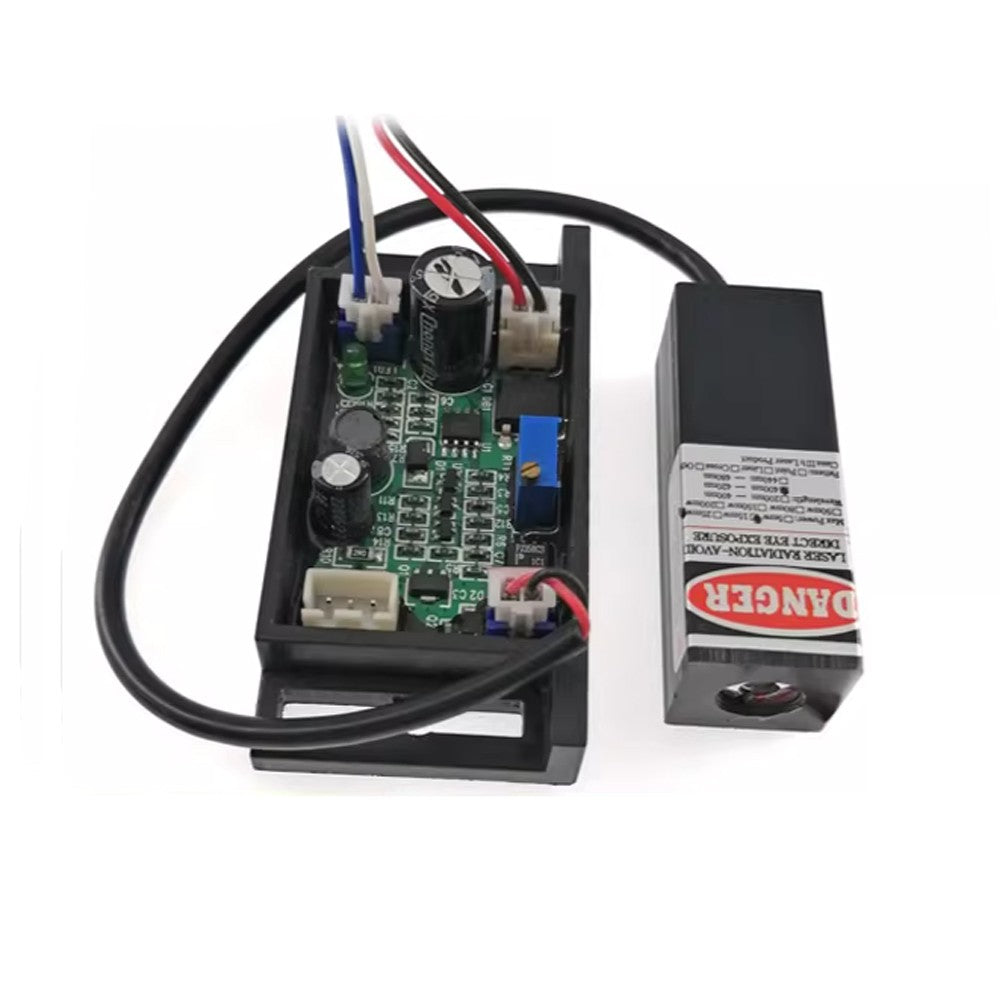 405nm 50mW 12V w/TTL Modulation Laser Module Purple/Violet Dot Lichtquelle Licht