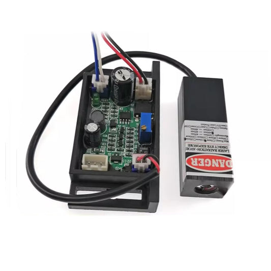 405nm 50mW 12V w/TTL Modulation Laser Module Purple/Violet Dot Lichtquelle Licht