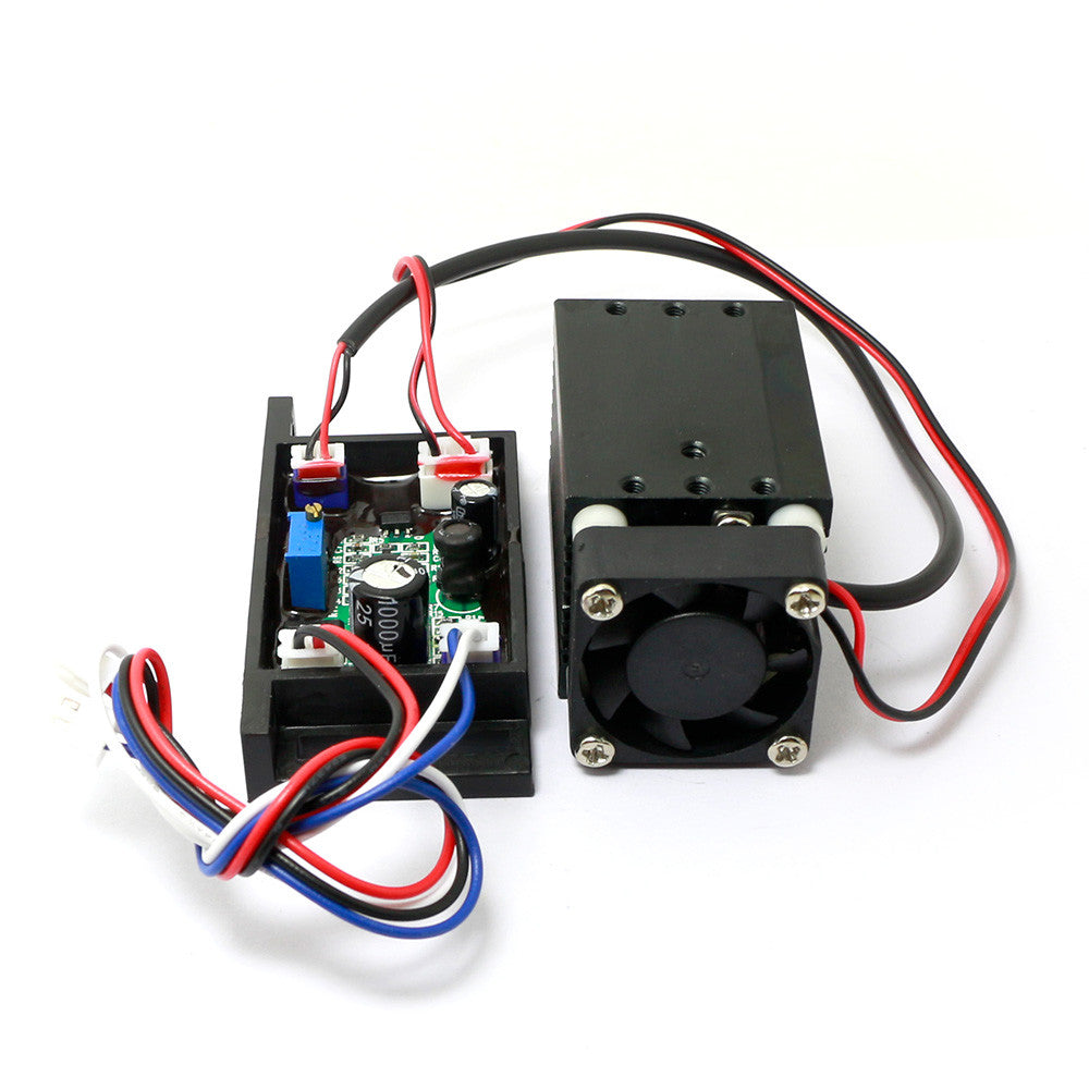Industrial 405nm 150mw Violet-blue Laser Dot Diode Module w/Driver Out and TTL