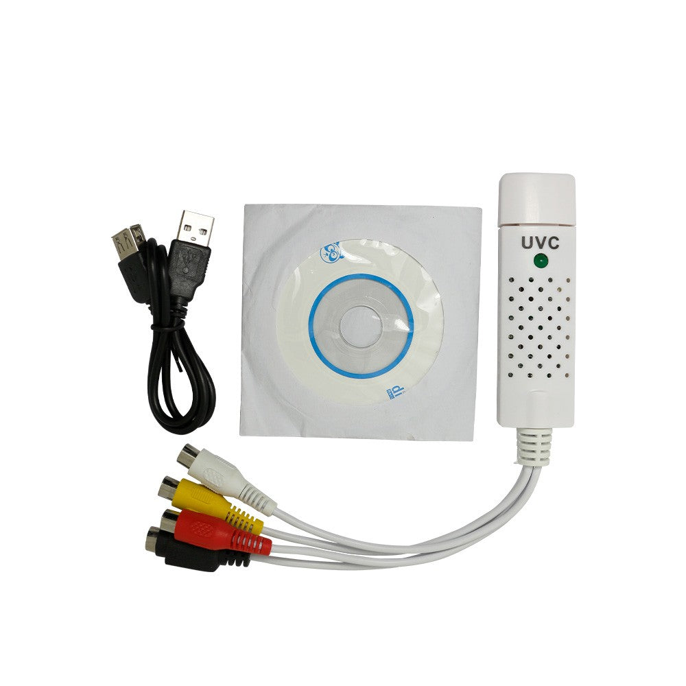 Driver-free USB 2.0 Video Capture Card One Channel Capturecard Support WIN10