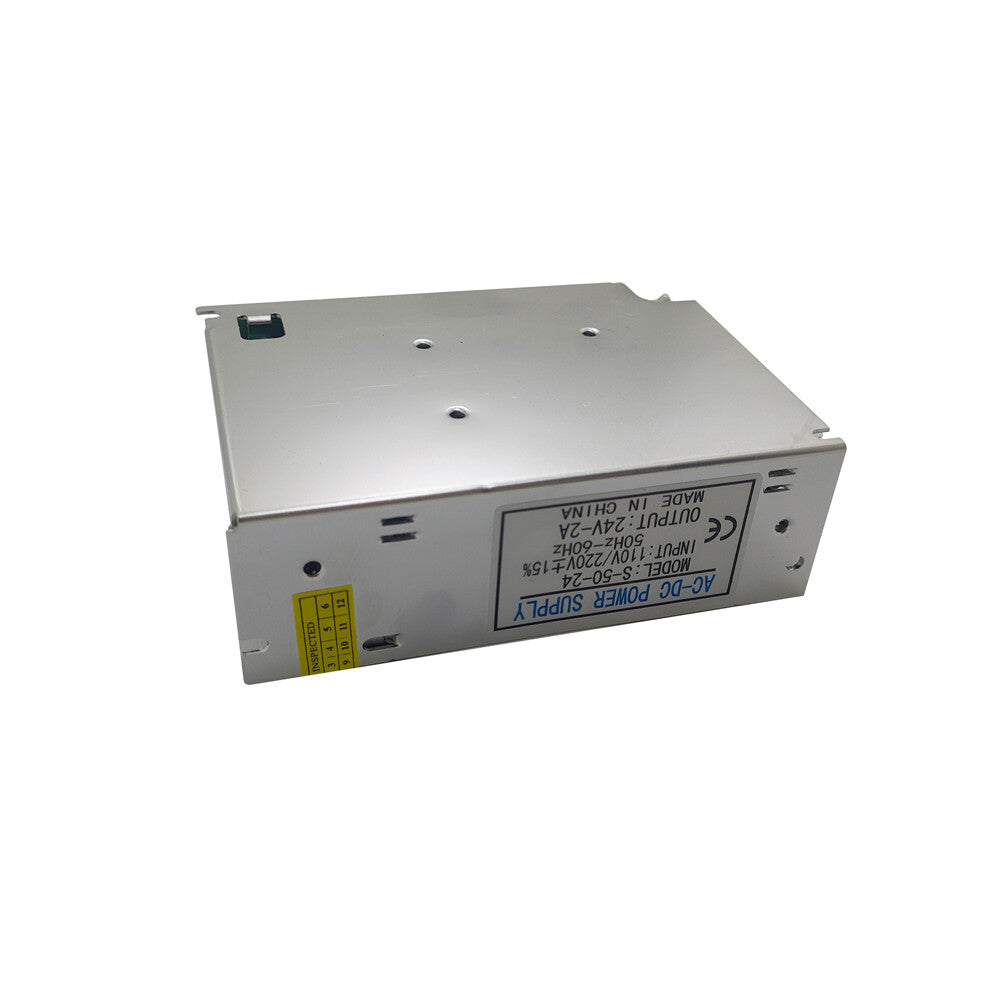 S-50-12/S-50-24 LED Strip Power Switch Power Supply DC12V4A/DC24V2A  50W