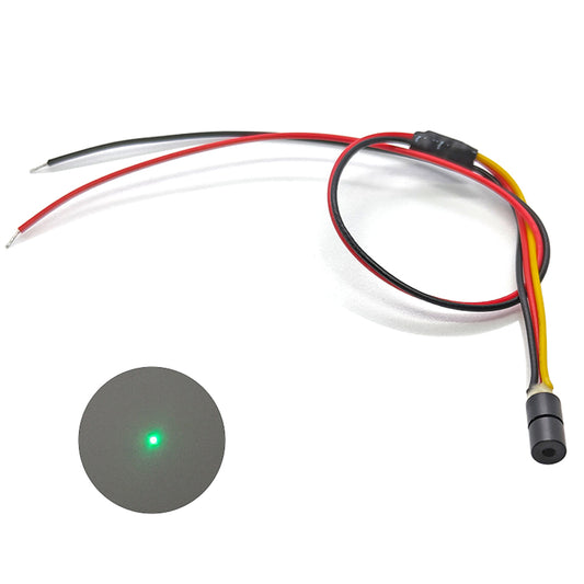 3V-5V 520nm 0.5mW 1mW 5mW 10mW Φ4X8mm Green Dot Laser Module Laser Positioning Lamp