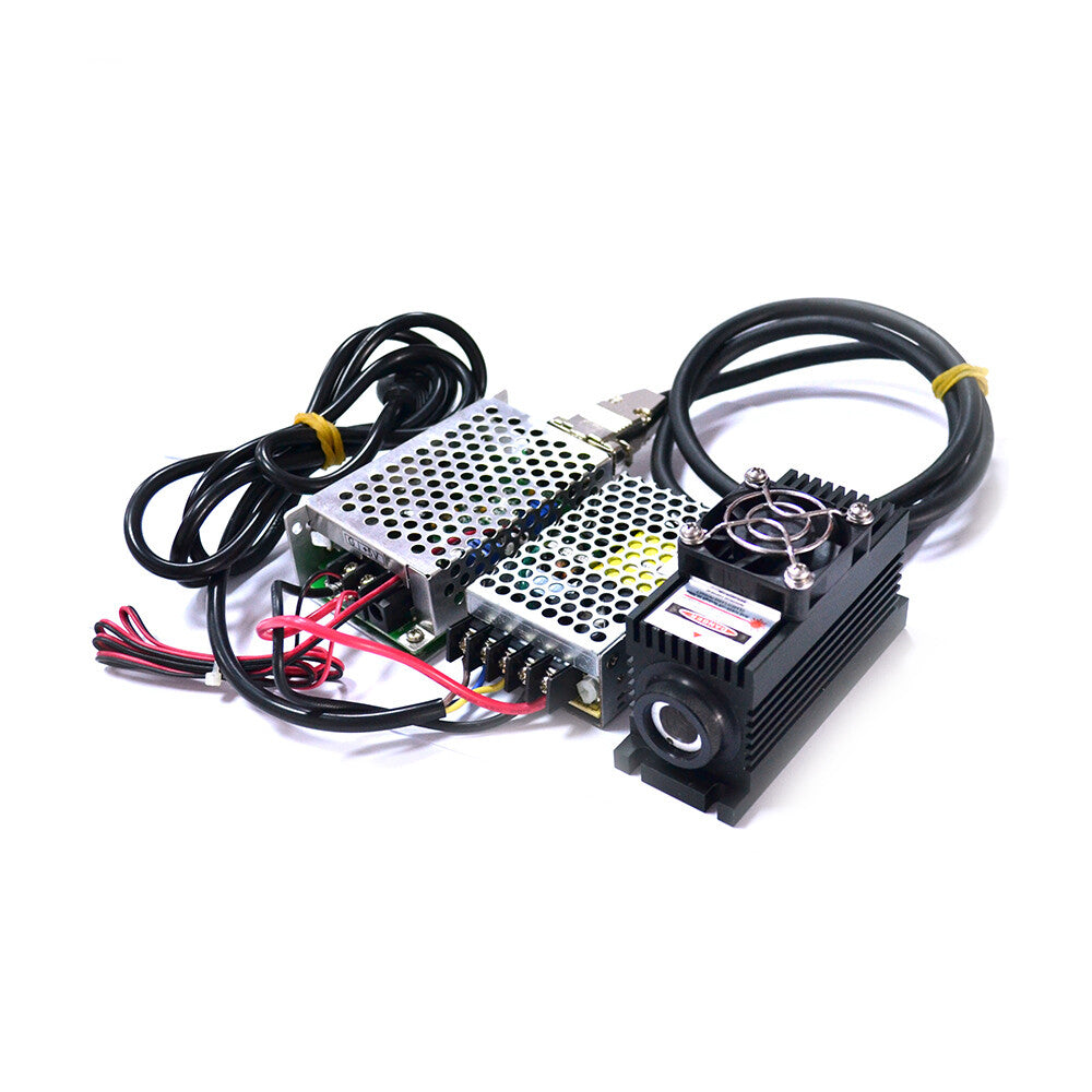 532nm 2000mw 2W Green Laser Dot Module +TTL/Analog + TEC Cooling Adjustable OEM