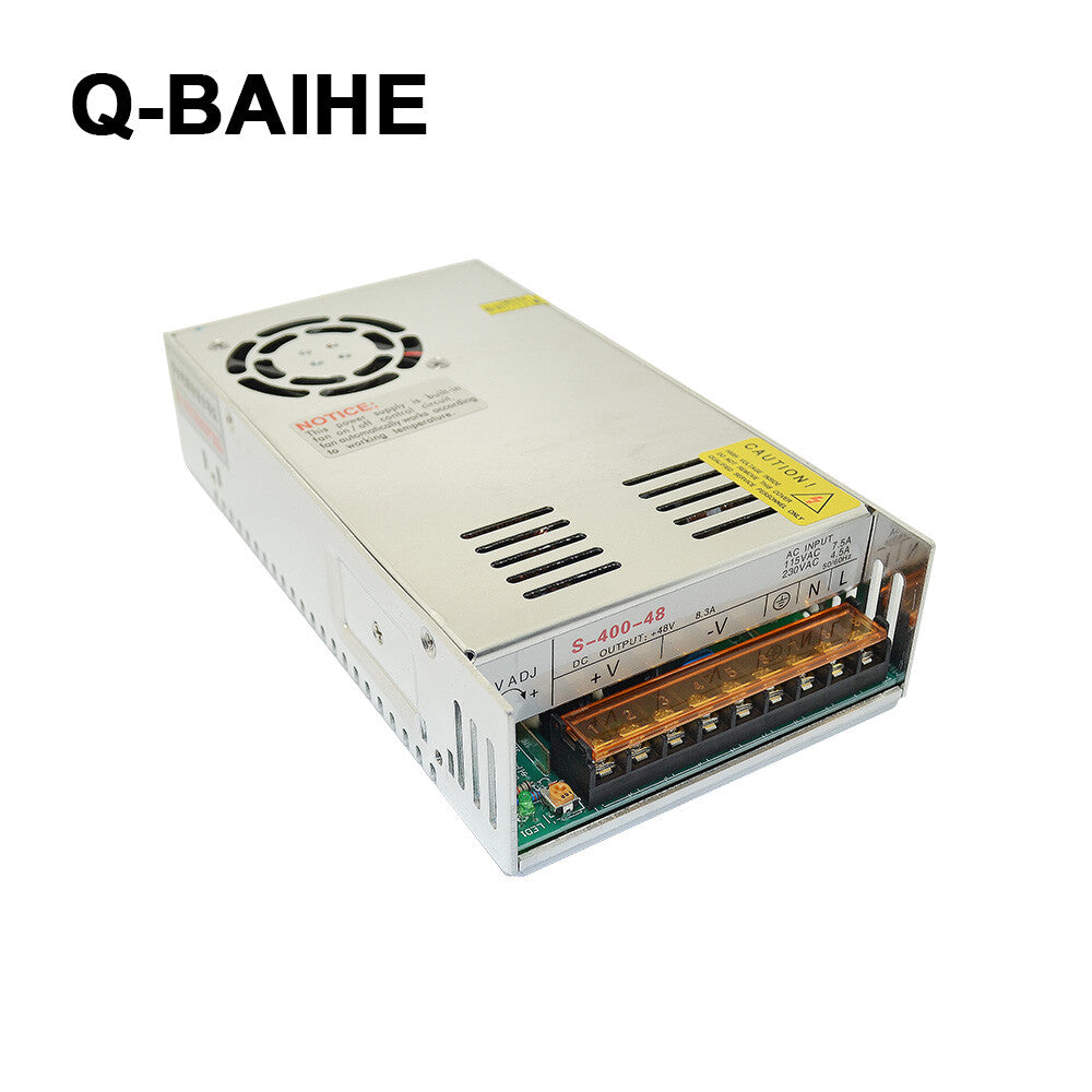 DC Power Supply for DC48V 8.3A 400W High-speed Air-cooled Spindle AC110/220V