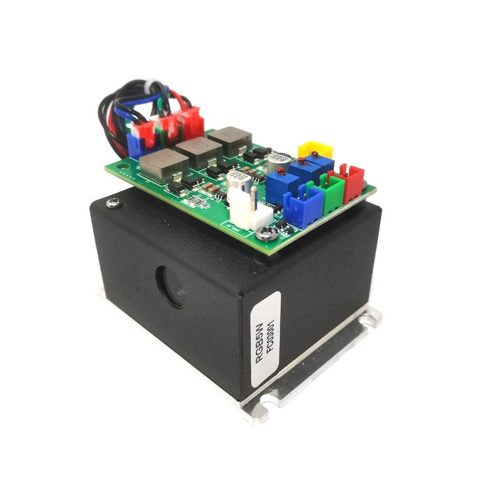 RGB Synoptic White Light Red/Green/Blue Laser Diode Module RGB 5W Stage Lighting TTL/Analog Modulation