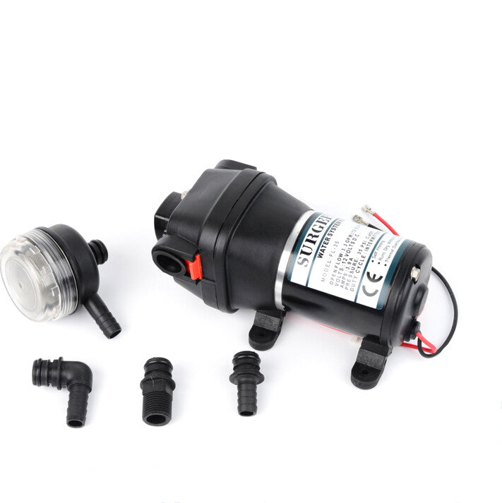 FL-35 DC Mini Car Diaphragm Pump Self-priming Booster Pump DC12V